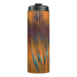 Garrafa Térmica Raios Coloridos Vintage