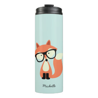 Garrafa Térmica Raposa Vermelha hipster