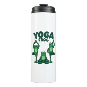 Garrafa Térmica Rãs de Yoga