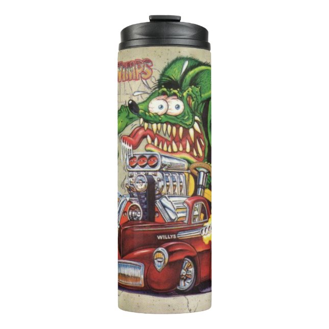 Garrafa Térmica Rat Fink 10 Tumbler de bebida quente (Frente)