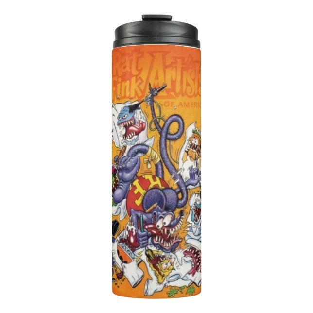 Garrafa Térmica Rat Fink 14 Tumbler de bebida quente (Frente)