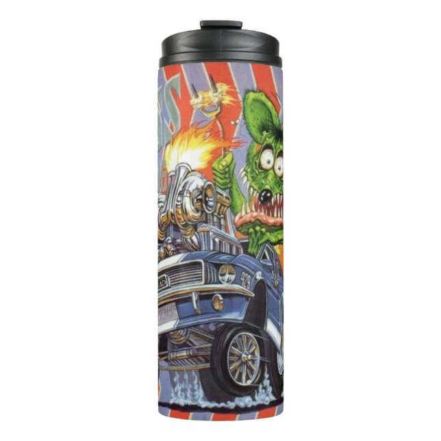 Garrafa Térmica Rat Fink 2 (Frente)