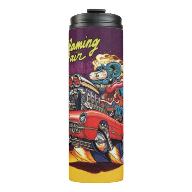 Garrafa Térmica Rat Fink 21 Tumbler de bebida quente (Frente)