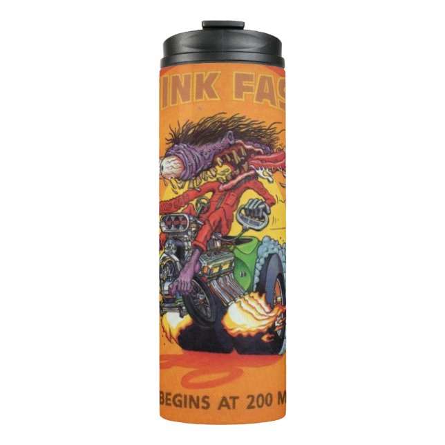 Garrafa Térmica Rat Fink 22 Tumbler de bebida quente (Frente)