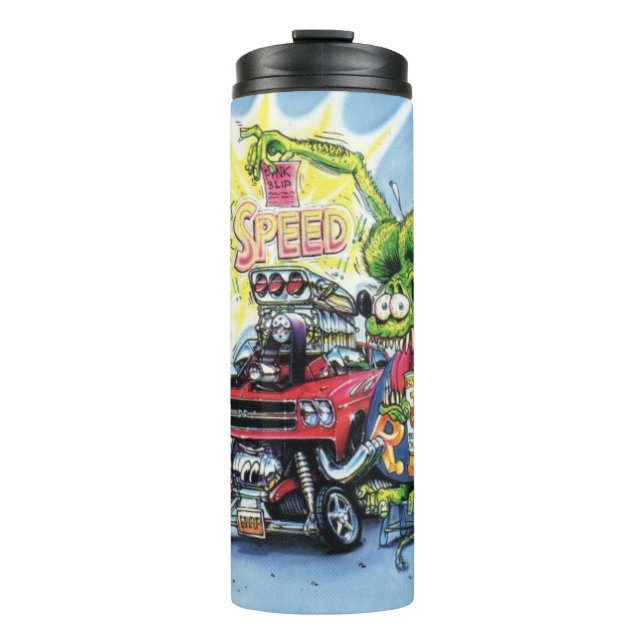 Garrafa Térmica Rat Fink 38 Tumbler de bebida quente (Frente)