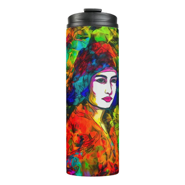 Garrafa Térmica Red Beret (Frente)