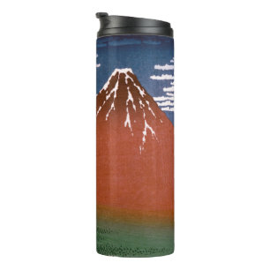Garrafa Térmica Red Fuji, Aka Fujiyama Volcano Katsushika Hokusai