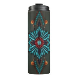 Garrafa Térmica Red Susan Corn Flower-Thermal Tumbler