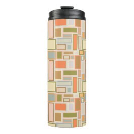 Garrafa Térmica Retângulos de Boho