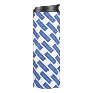 Garrafa Térmica Retentor de Dor Térmica de Crossweave Azul