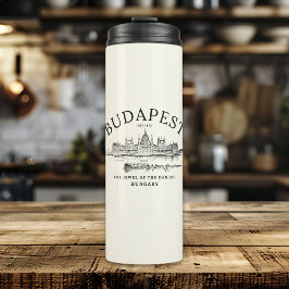 Garrafa Térmica "Retro Budapest: Eternal Beauty of Hungary’s Heart