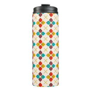 Garrafa Térmica Retro Floral
