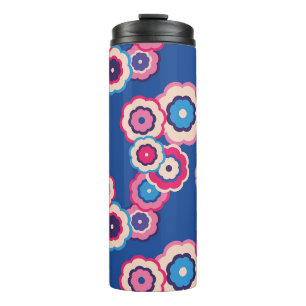 Garrafa Térmica Retro Floral