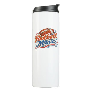 Garrafa Térmica Retro Futebol Mãe Dia das Mães