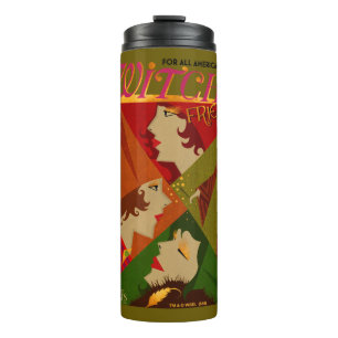 Garrafa Térmica Revista de novembro Amigo da Bruxa