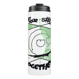 Garrafa Térmica RICK E MORTY™   Coloque seu S#!t juntos!
