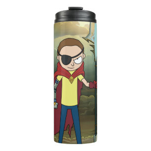 Garrafa Térmica RICK E MORTY™  Mau Morty