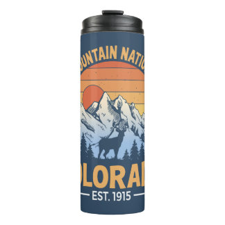 Garrafa Térmica Rocky Mountain National Park Tumbler Viagem