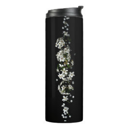 Garrafa Térmica rosa branca