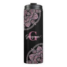 Rosa Dot Mandala Monogramas