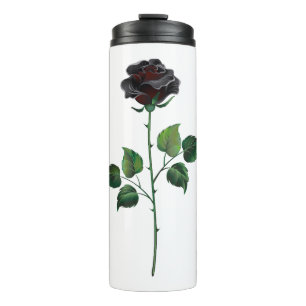 Garrafa Térmica Rosa preto