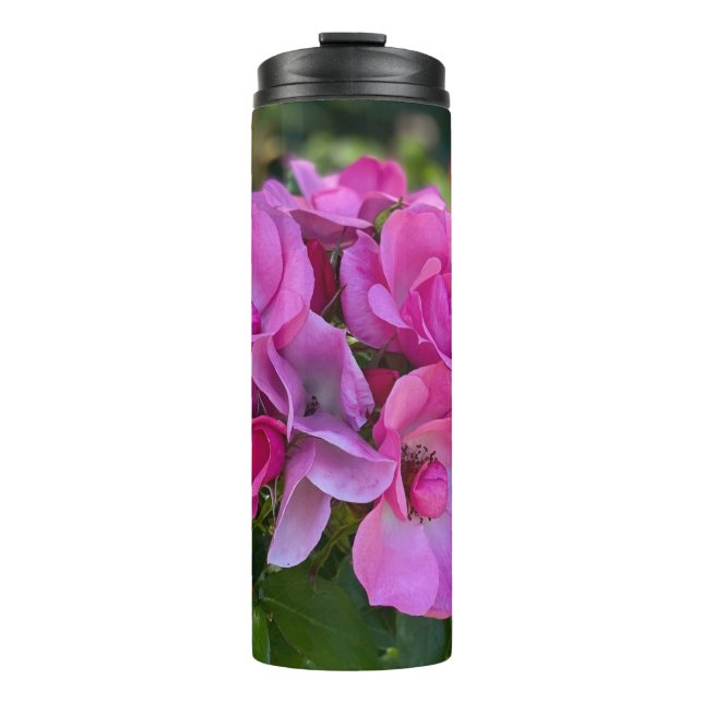 Garrafa Térmica Rosa Rosa Rosa lavanda (Frente)