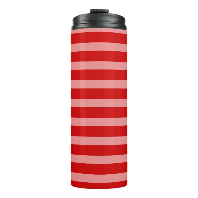 Garrafa Térmica Rosa Vermelho  (Frente)