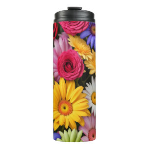 Garrafa Térmica Rosas e visitas #80 -