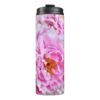 Garrafa Térmica Rosas rosa para mamãe da filha Tumbler térmica