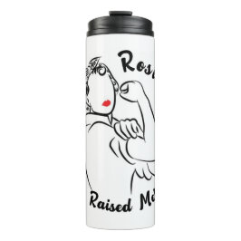 Garrafa Térmica Rosie Raised Decade - Impressão de tela