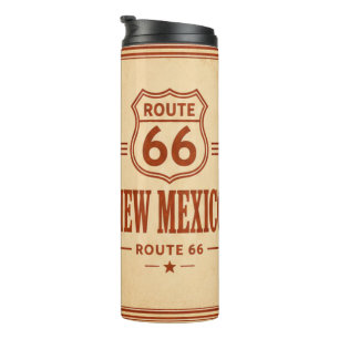 Garrafa Térmica Rota Retro 66 Aventura na Rodovia do Novo México