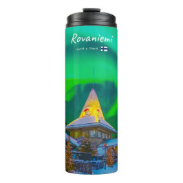 Garrafa Térmica Rovaniemi, Finlândia - Magia Aurora