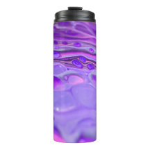 Roxo Acrílico Rosa, Mármore de Pintura Fluida