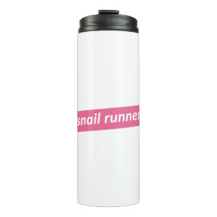 Garrafa Térmica Runner Snail, Runners Lentos