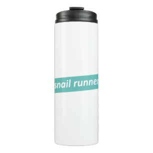 Garrafa Térmica Runner Snail, Runners Lentos