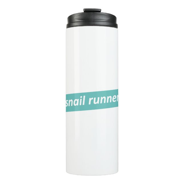 Garrafa Térmica Runner Snail, Runners Lentos (Frente)