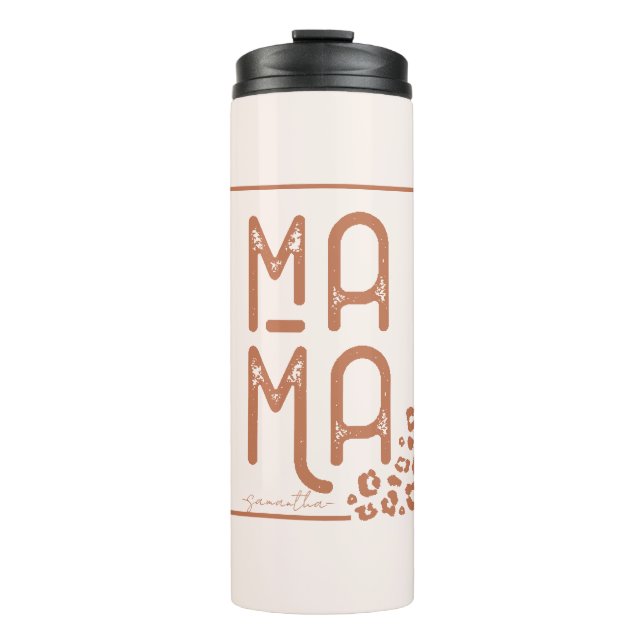 Garrafa Térmica Rustic Boho Mama (Frente)