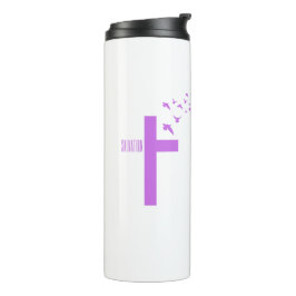 Garrafa Térmica Salvação Cruzada com Doves