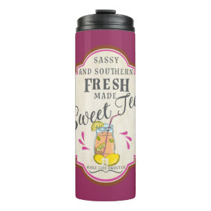 Garrafa Térmica Sassy Southern Charm Sweet Tea