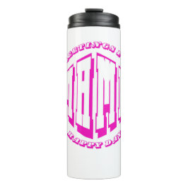 Garrafa Térmica saudações para dia de as mães feliz Tumbler térmic