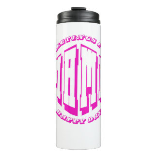 Garrafa Térmica saudações para dia de as mães feliz Tumbler térmic