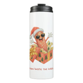 Garrafa Térmica saúdam o Natal com salame!