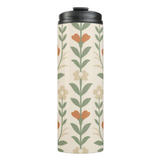 Garrafa Térmica Scandinavian Floral Thermal Tumbler