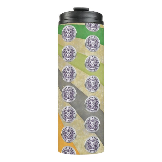 Garrafa Térmica Scrapbook Crafter (Frente)