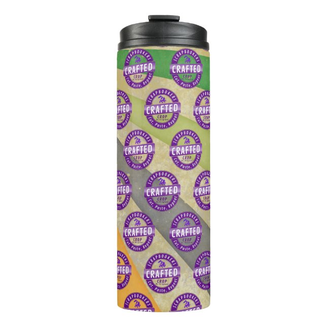 Garrafa Térmica Scrapbook Crafter (Frente)