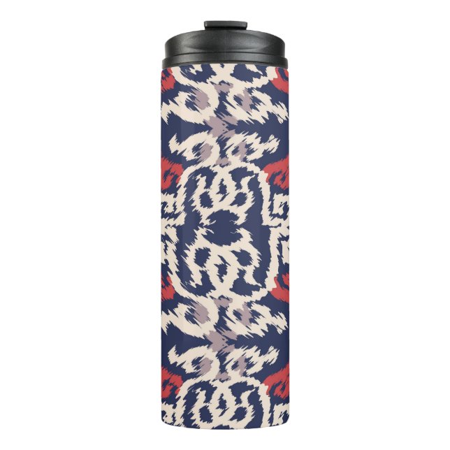 Garrafa Térmica Seamless pattern in oriental styleabstract, arabic (Frente)