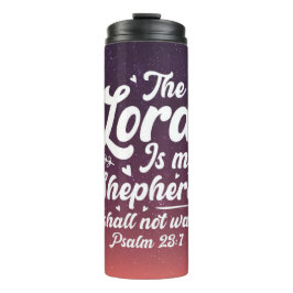 Garrafa Térmica Senhor é Meu Pastor