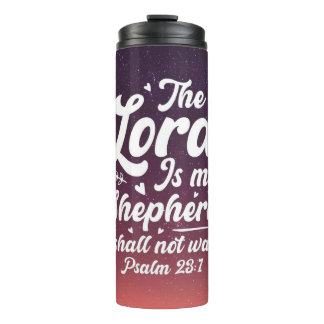 Garrafa Térmica Senhor é Meu Pastor