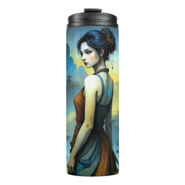 Garrafa Térmica Senhora Gótica (Frente)