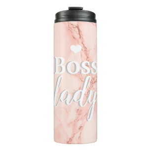 Garrafa Térmica Senhora Rosa Marble Boss